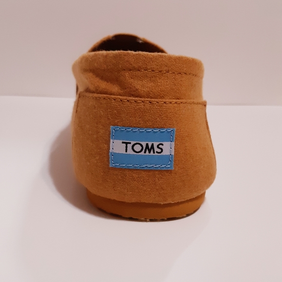 TOMS Chestnut Wool Mens Classics - Picture 5 of 9